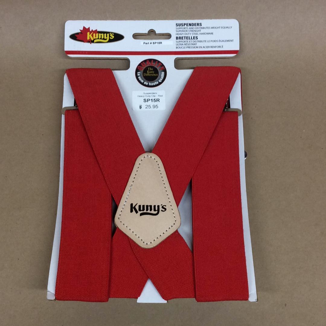 Heavy Duty Clip Suspenders with Clip